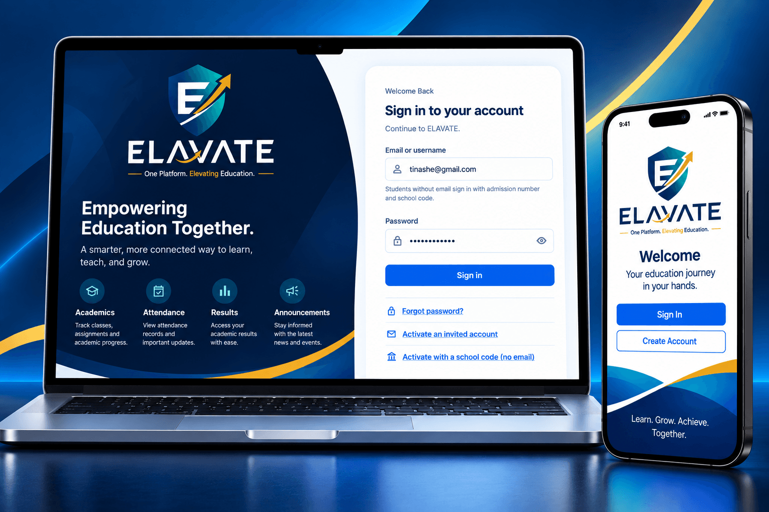 ELAVATE education management platform